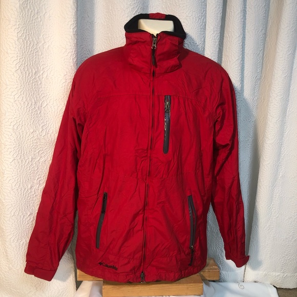 Columbia Omniheat Titanium Red Thermal 